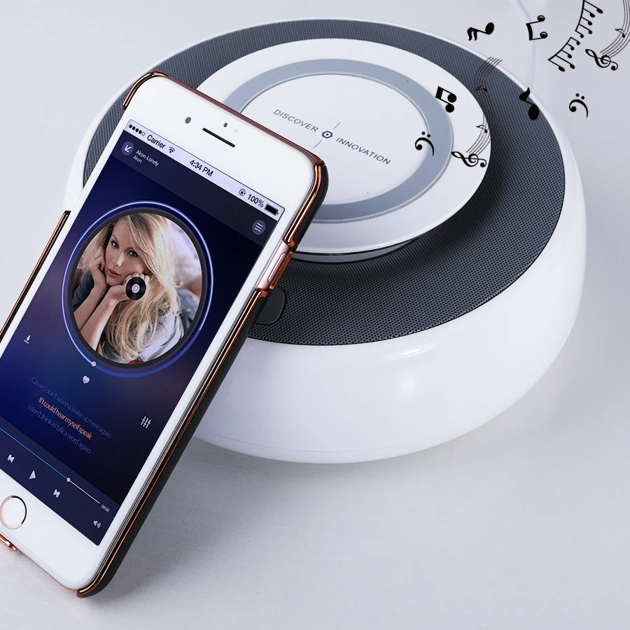 NILLKIN NFC Bluetooth Стерео Динамик главная софт музыка Блюз бас Водонепроницаемый USB 2.0