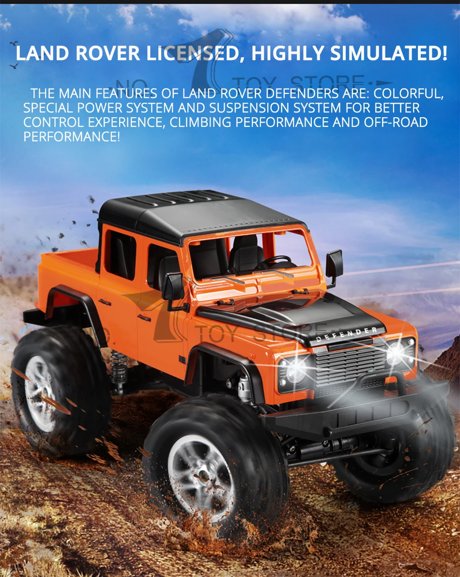 1:14 4WD RC автомобиль 4x4 привод 2,4 GHz Электрический Радио пульт дистанционного управления гоночный скалолазание Carro Defender модель внедорожников автомобиль игрушки