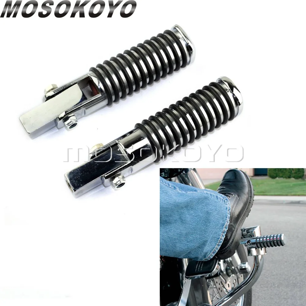 Круглая подставка для ног мотоцикла универсальная Suzuki Honda VN GL Yamaha|Подставки под