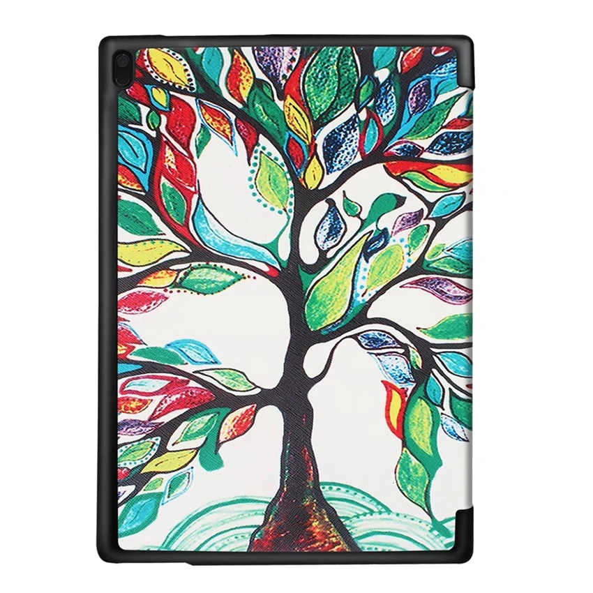 Чехол из искусственной кожи Tab4 10 0 plus чехол с цветным принтом дюймов подставка для
