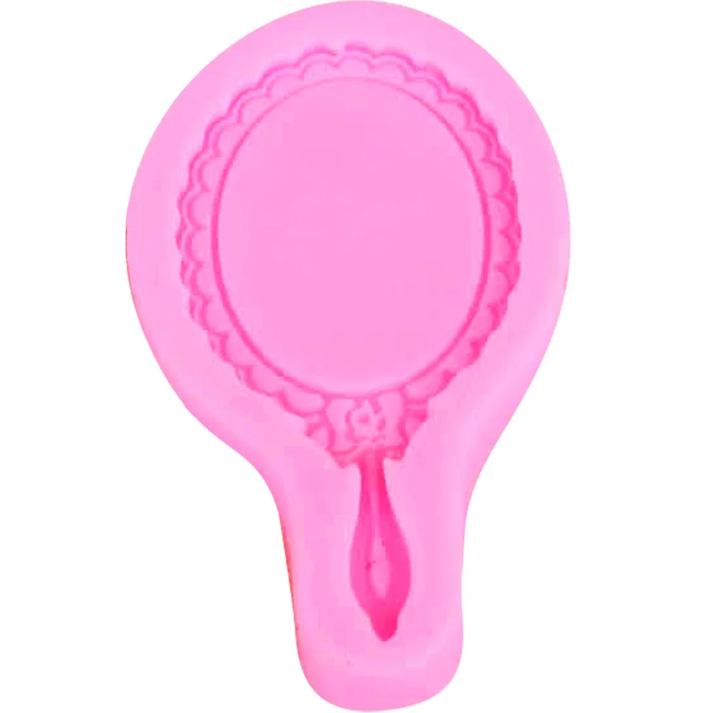 Byjunyeor M680 зеркальная рама УФ смола силиконовая форма помадка шоколадные конфеты