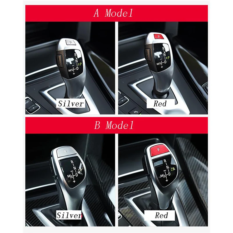 

Car Styling Gear Shift Handle Sleeve Buttons Panel Covers Stickers Trim For BMW 5 Series F10 F18 G38 Auto Interior Accessories