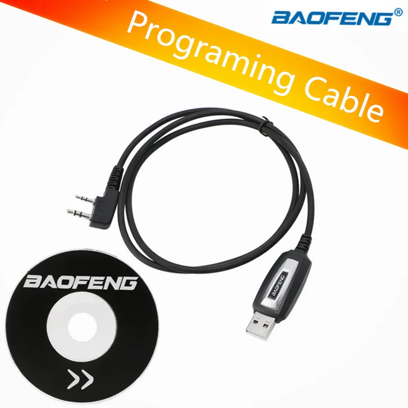 Оригинальный Baofeng UV-5R USB кабель для программирования BAOFENG Walkie Talkie аксессуары