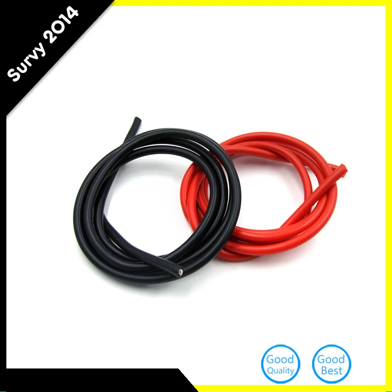 Новый гибкий электронный кабель 2 м 12awg многожильный медный электрический из