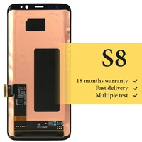 100 test good for mobile phone g950 g950f lcd for s8 lcd display oem quality lcd screen assambly replacement digitizer