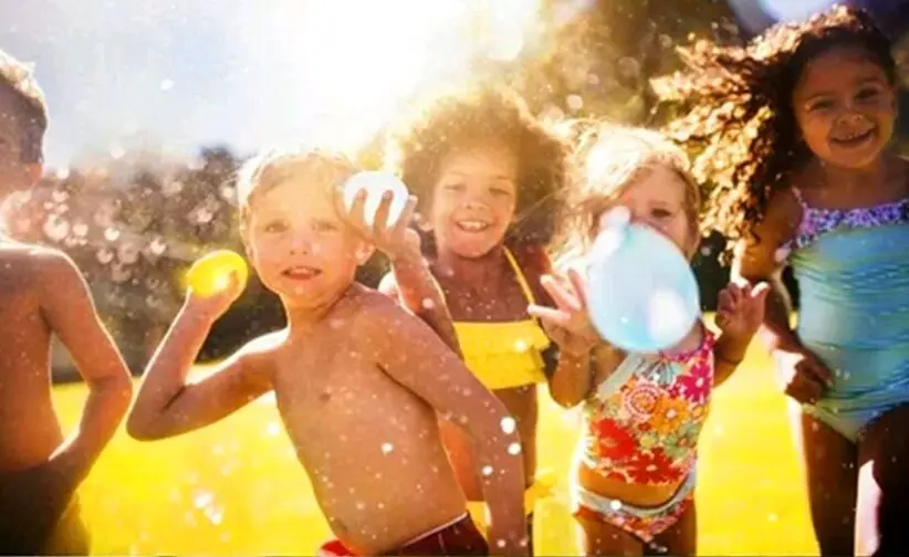 Воздушные шары с водой 500 шт./пакет цветные воздушные для детей вечерние шарики