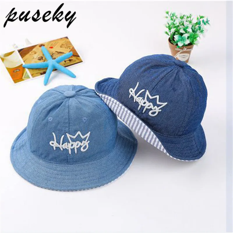 Puseky/Летняя Вельветовая шляпа с вышивкой хлопковая детская шапка детские шапки