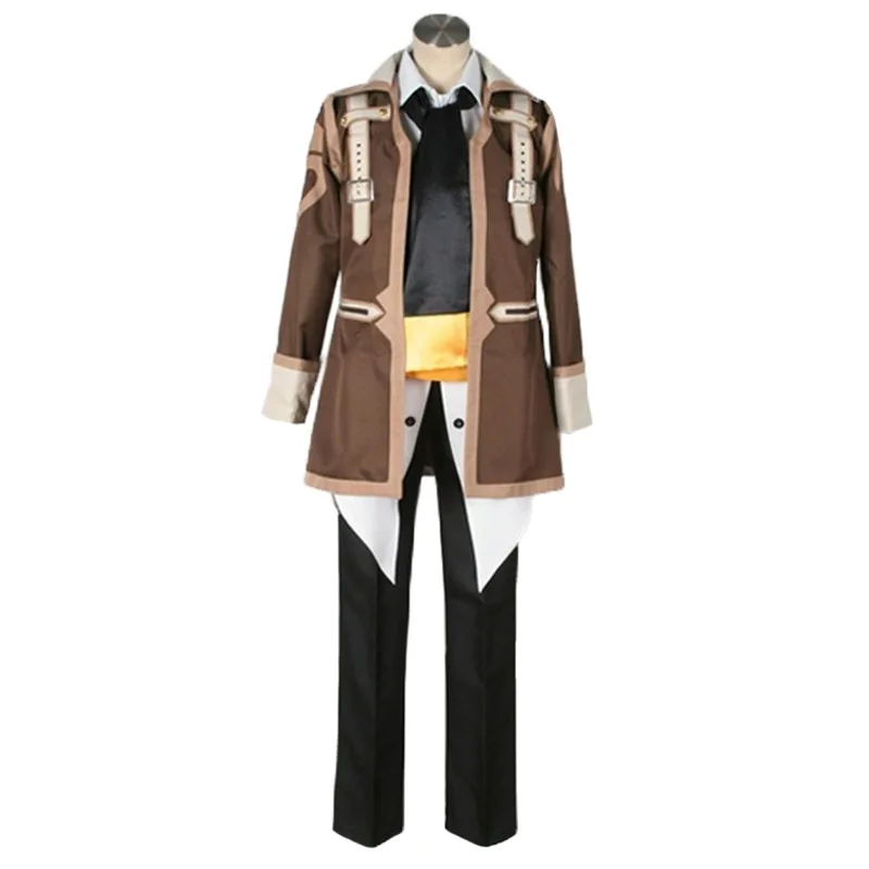 

Tales of Xillia 2 Alvin Alfred Vint Svent Long Coat Cosplay Costume 11