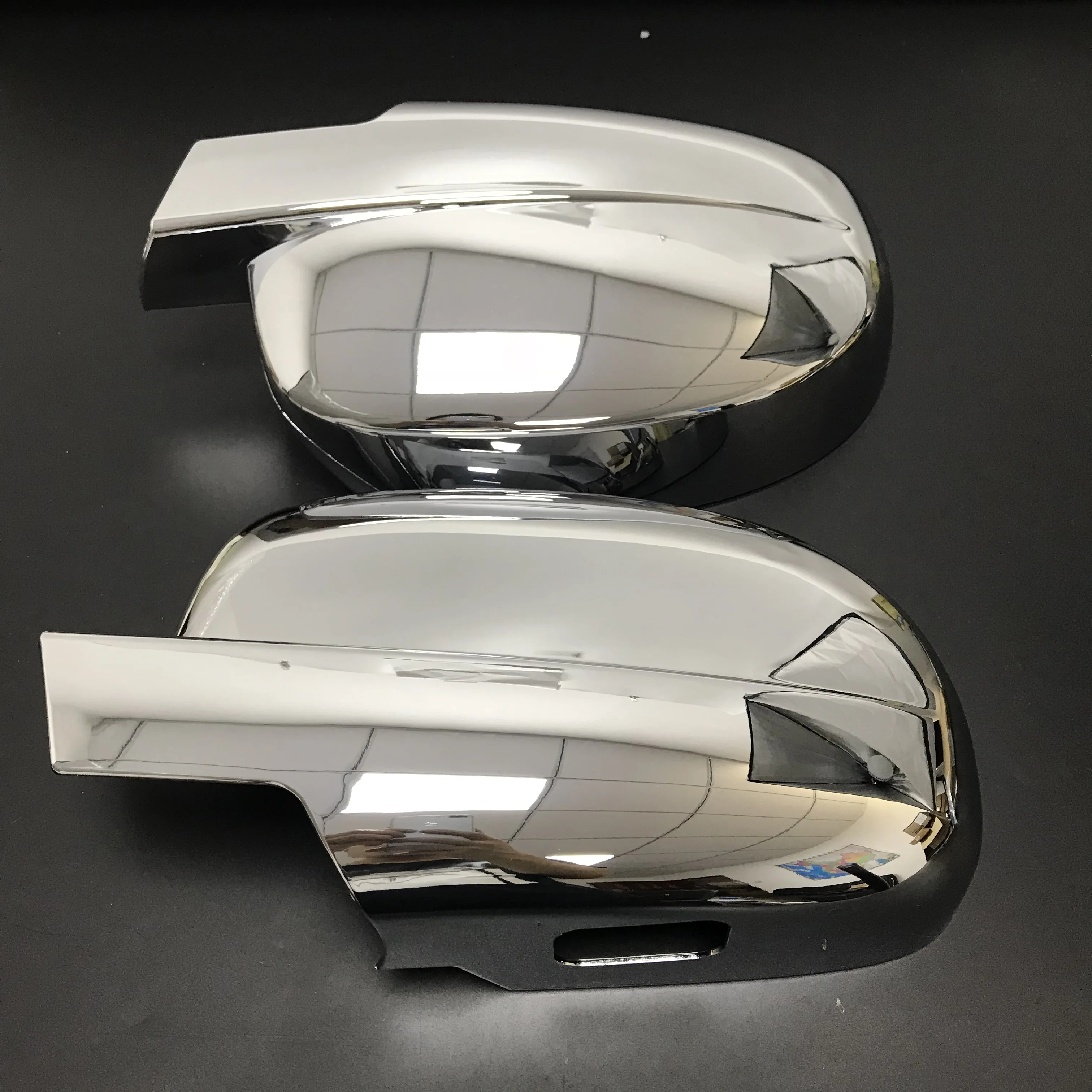 Автомобильный Стайлинг 2x Chrome серебряное зеркало крышка Tirms для Chevrolet Tahoe GMC 2008 2009 2010 2011 2012 2013 модели
