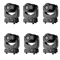6pcslot spot lyre 90w gobo led lyre moving head light gobos moving head light 90w for stage theater disco night club party show