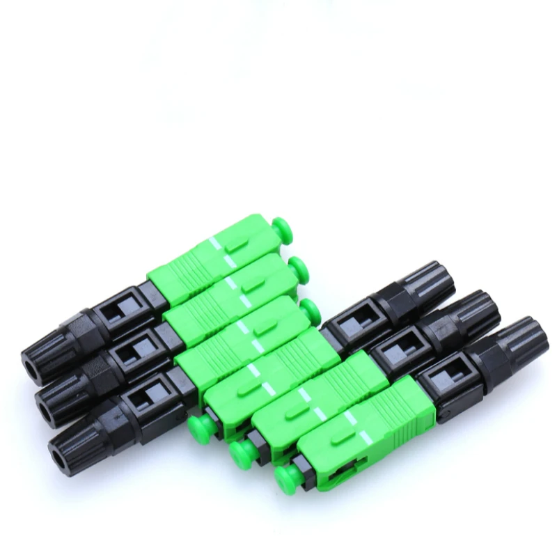 200 SC APC Быстрые соединители интегрированные FTTH инструменты из холодного волокна