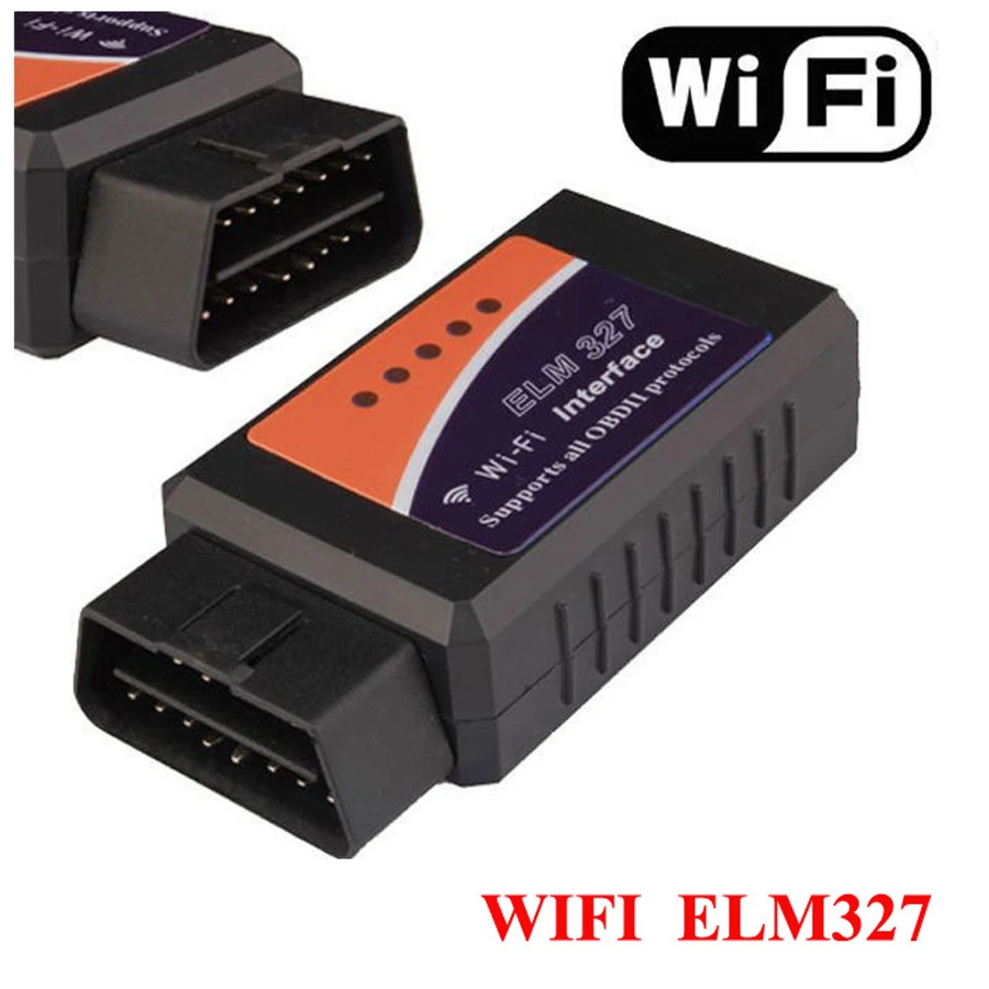 2017 ELM327 WIFI V1.5 Версия автоматический OBD2 автомобильный диагностический инструмент