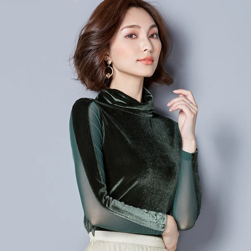 Футболка Missoov Женская Повседневная модная брендовая водолазка на осень и зиму