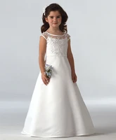 girls lace flower girl dresses for weddings 2020 a line holy first communion dresses girls pageant gowns