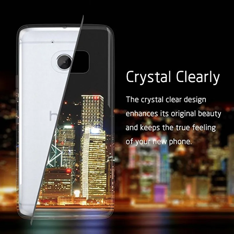 Soft Transparent TPU Phone Case For HTC 10 Evo Pro lifestyle Cover Avti-knock Crystal Clear Back shell for One E9 E9S a9 plus |