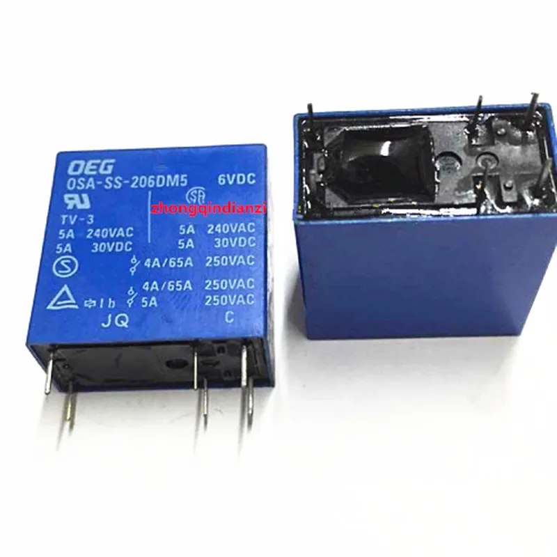 2 шт./лот новое оригинальное реле OSA SS 206DM5 212DM5 5A 6 контактов|Реле| |