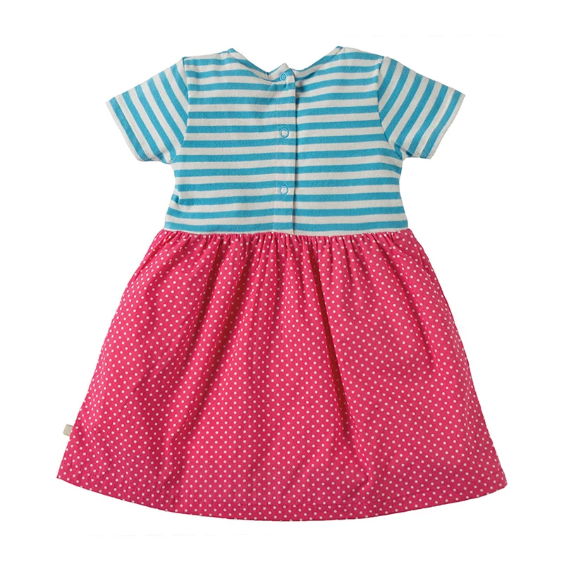 2018 новый летний ребенок Обувь для девочек Брендовое платье дети хлопок утка