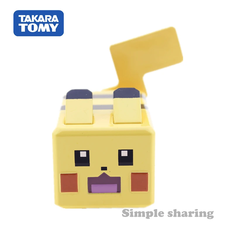 Takara TOMY Dream Tomica Покемон фигурки Пикачу модель миниатюрная литая под давлением