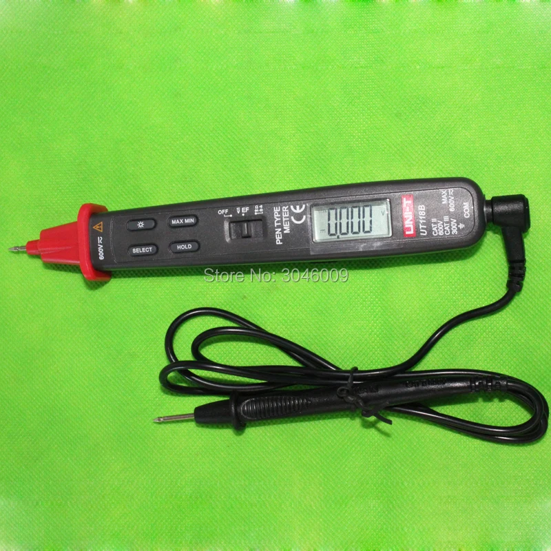UNI-T UT118B Ручка Тип Цифровой мультиметр/EF функция/ЖК-подсветка/цифровой удержание/автоматическое выключение