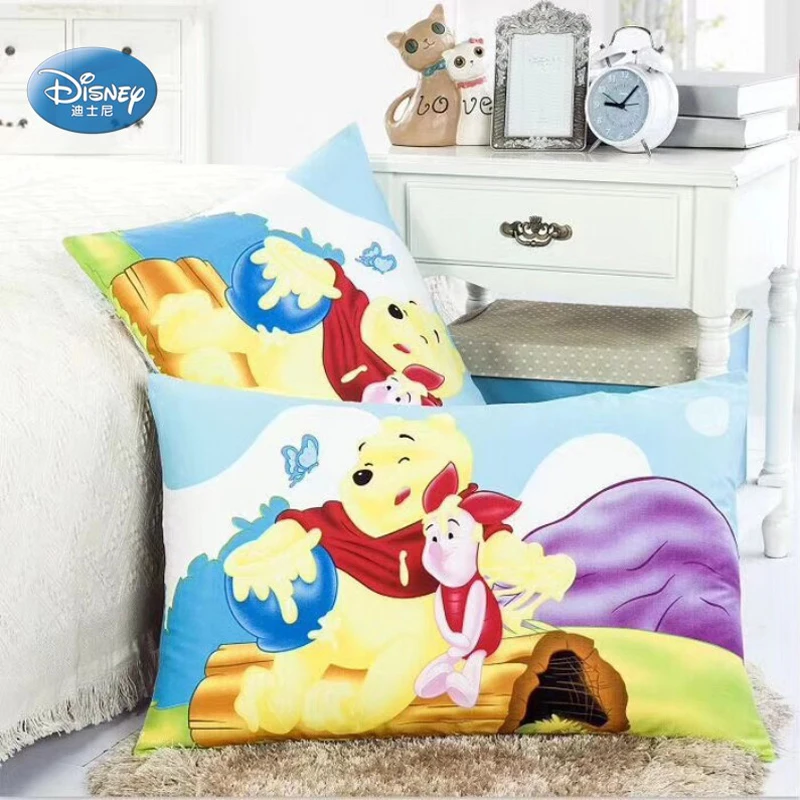 Наволочки disney Lilio Stitch Mc queen, 2 шт., наволочки с рисунком Микки, Минни, принцессы, наволочки, декоративные наволочки 48x74 см