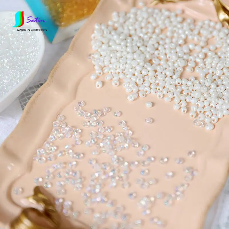 DIY аксессуары для кукол ручной работы декоративные капли воды Бусины Жемчуг