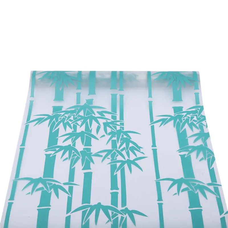 Creative Hot Window Paper Stickers Frosted Bathroom Light Transparent Opaque Cellophane Film | Дом и сад