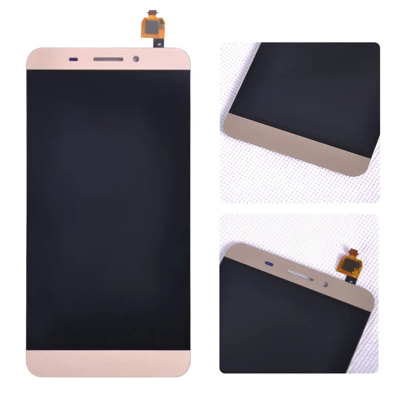 Для Letv X600 ЖК-дисплей с сенсорным экраном дигитайзер сборка Замена белый/золотой