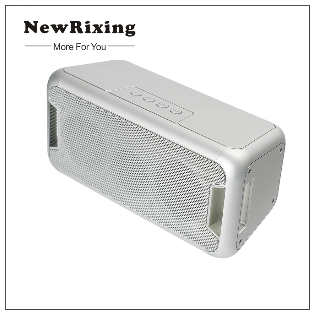 NewRixing Bluetooth динамик мини беспроводной портативный Altavoz Поддержка USB AUX TF FM с