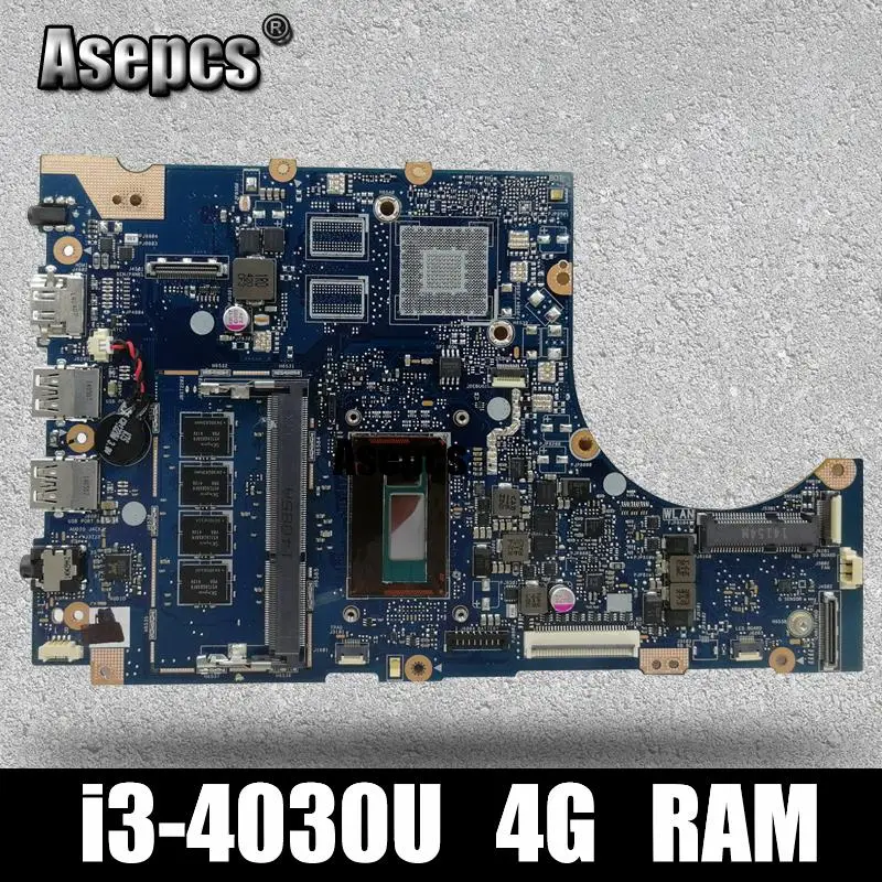 Asepcs TP300LA материнская плата для ноутбука For Asus Q302LA Q302L TP300 TP300L тест оригинальная 4G RAM