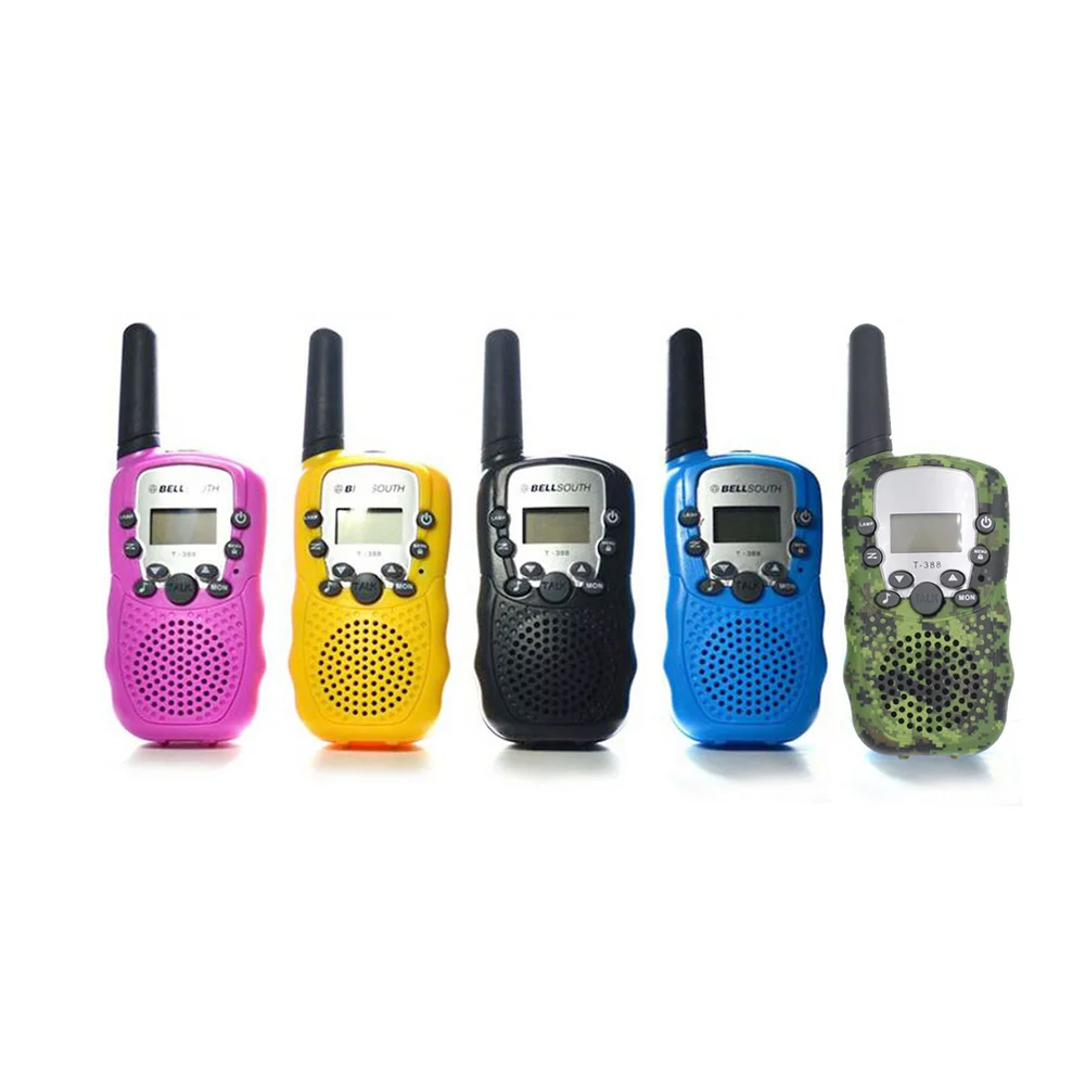 Портативная мини рация T388 2 шт. 0 5 Вт УВЧ 462 467 МГц 22 канала|walkie talkie t388|walkie talkie2-way radio |