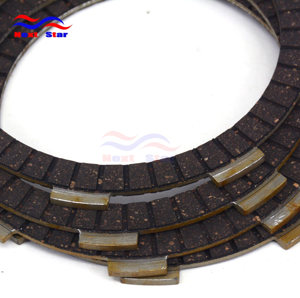 4 шт. детали двигателя мотоцикла фрикционные диски сцепления подходят для HONDA XR100R