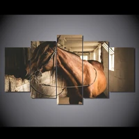 hd printed animal horse painting on canvas pictures for living room wall art modular pictures new cuadros decoracion poster