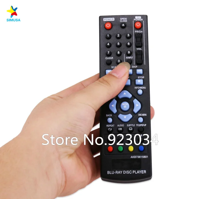 Пульт дистанционного управления AKB73615801 для LG Blu-Ray DVD проигрыватель музыкальных