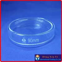 4 pieceslot90mm glass culture dishhigh borosilicate glass petri dishhigh quality and high temperature resistance