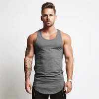 bodybuilding new brand solid tank top men stringer tanktop fitness singlet sleeveless shirt workout man undershirt gyms clothing