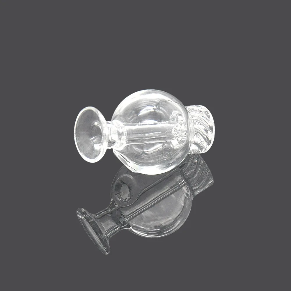 Cosy Moment Стекло кальяна Bubble с круглыми шляпками шаровой свод, берега кварцевый держатель Hookah Smoke Огнетушитель Стекло закупорки YJ510