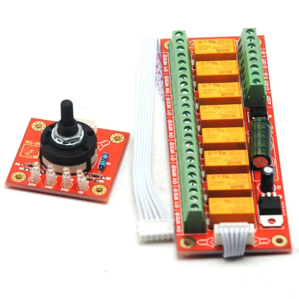 

WZ-60 Relay 4 Channels XLR Balanced Audio Aignal Aelection AES Audio Awitch