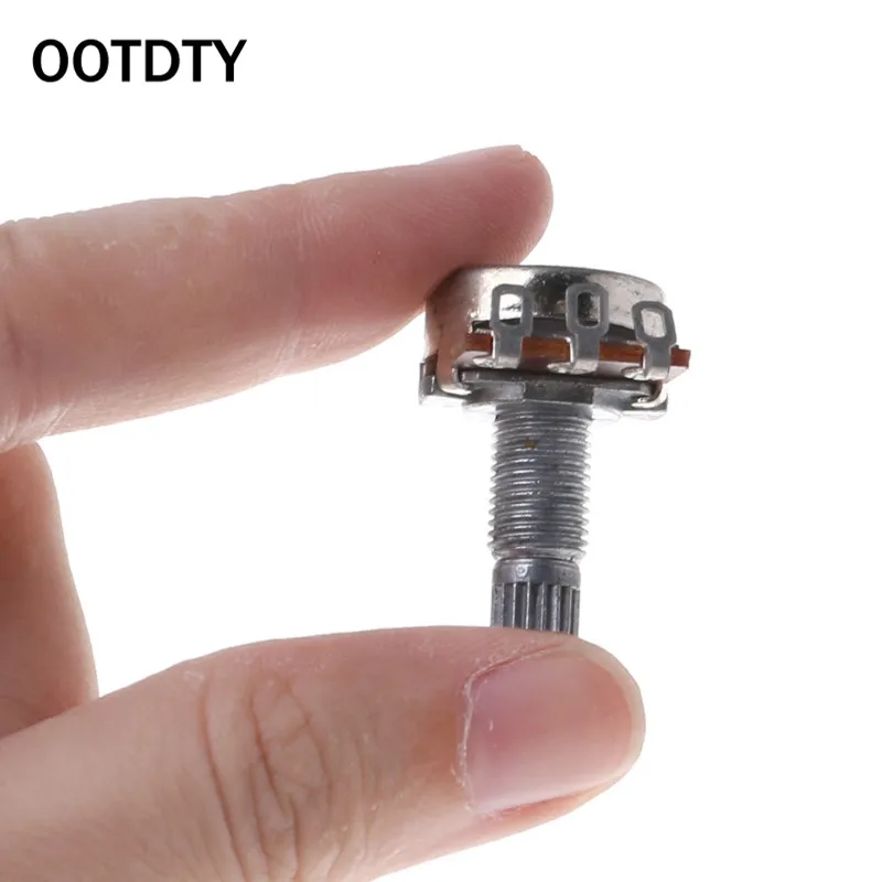 OOTDTY A25K потенциометр шлицевой горшок Электрогитара Бас Эффект усилитель тон