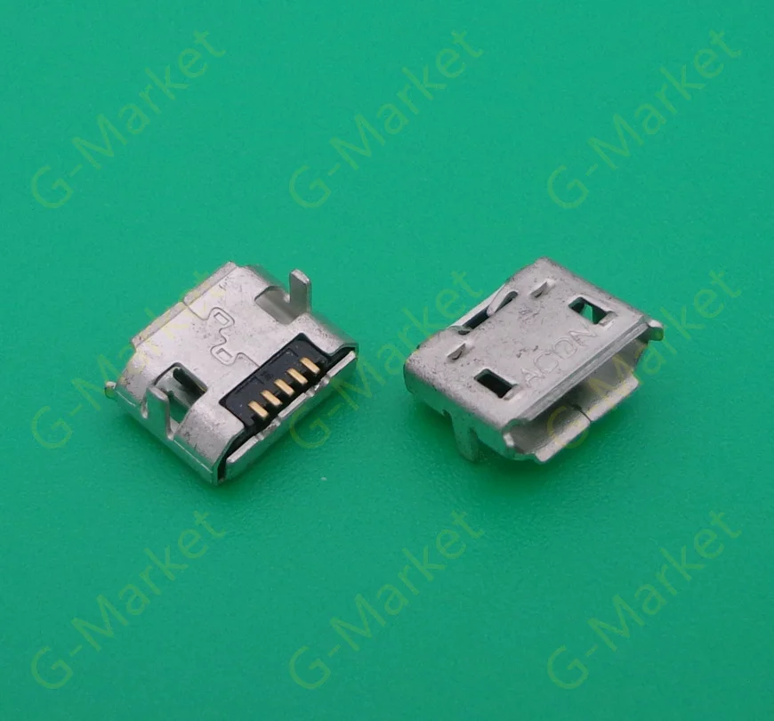 50 шт. микро USB 5pin B Тип гнездовой разъем для мобильного телефона Micro 5 pin