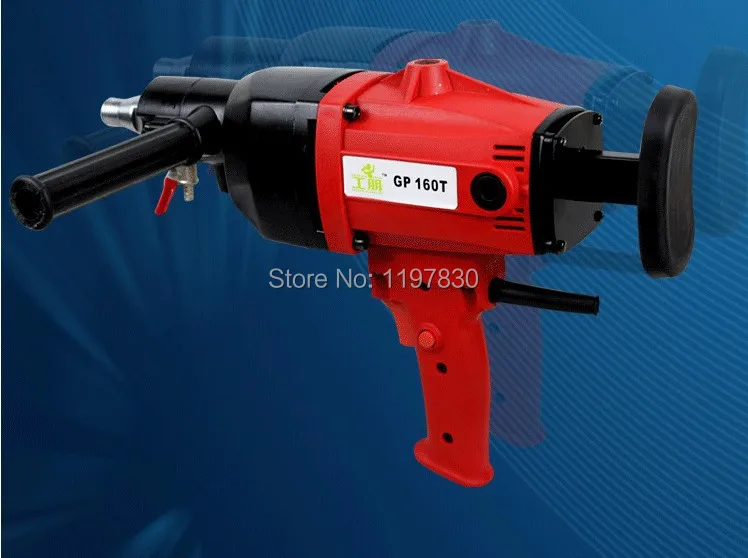 

Promotion sale of high quality GP160 economic Handheld water diamond core drilling machine air conditioner hole drilling machine