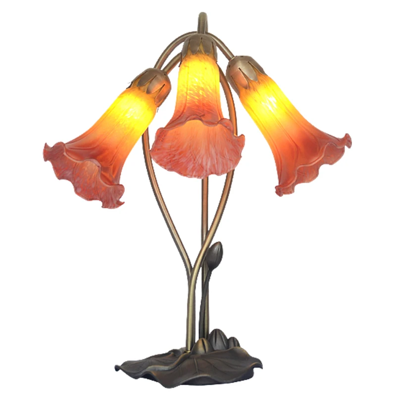 Стеклянная настольная лампа FUMAT в античном стиле художественная подставка с