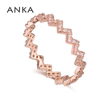anka wholesale girls ring zirconia micro pave zircon ring jewellery designer luxury rings for women love party price 130581