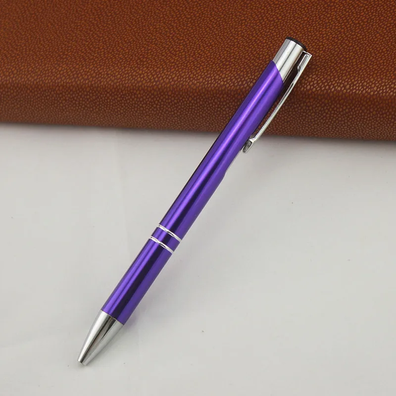 1 шт. металлическая шариковая ручка с черными чернилами|roller ball pen|roller pen brandsball |