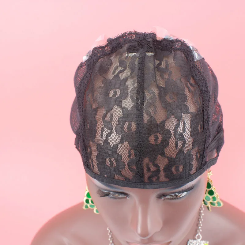 1 шт. безклеевые колпачки для париков черного цвета|wig cap|caps for making wigsglueless wig cap |