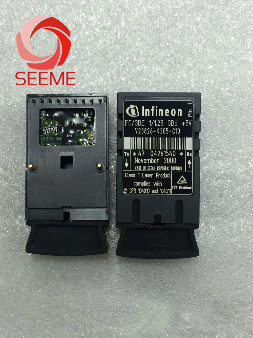 

Оригинальный FC/GBE 1/1.25G GBd + 5V V23826-K305-C13 sfp волоконно-оптический