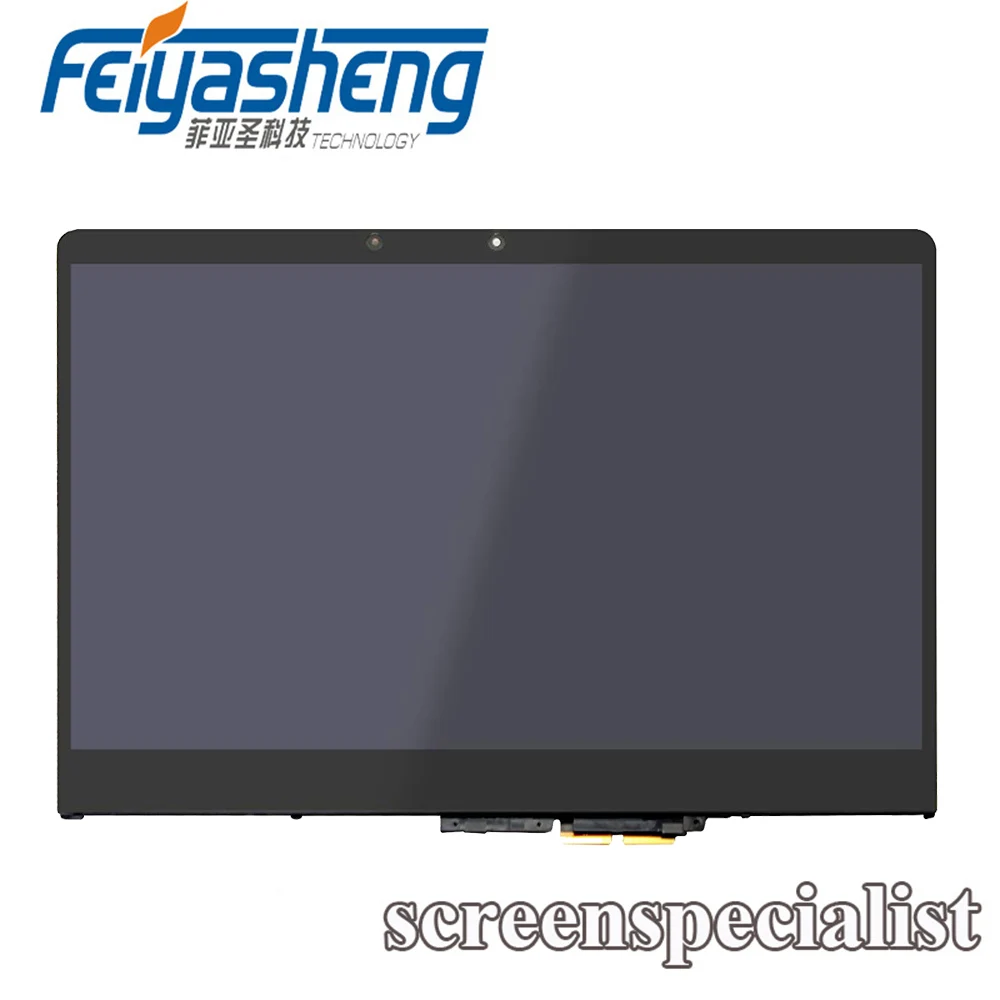 Для lenovo Yoga 710 14 14ISK 14IKB FHD ЖК экран сенсорная Оцифровка в сборе|ЖК-экран для