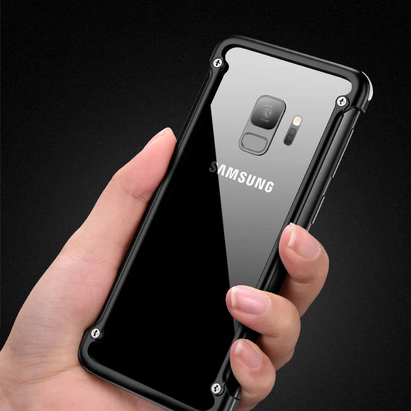 OATSBASF подушка безопасности Бампер металлический чехол для samsung Galaxy S10