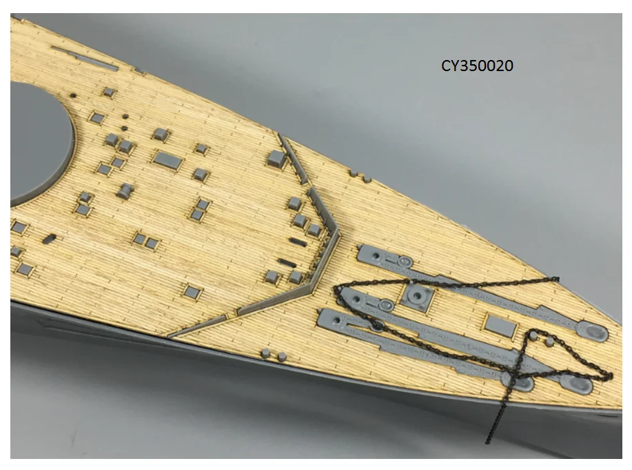 Масштаб 1/350 деревянная колода для британского военного корабля Tamiya 78011 модель