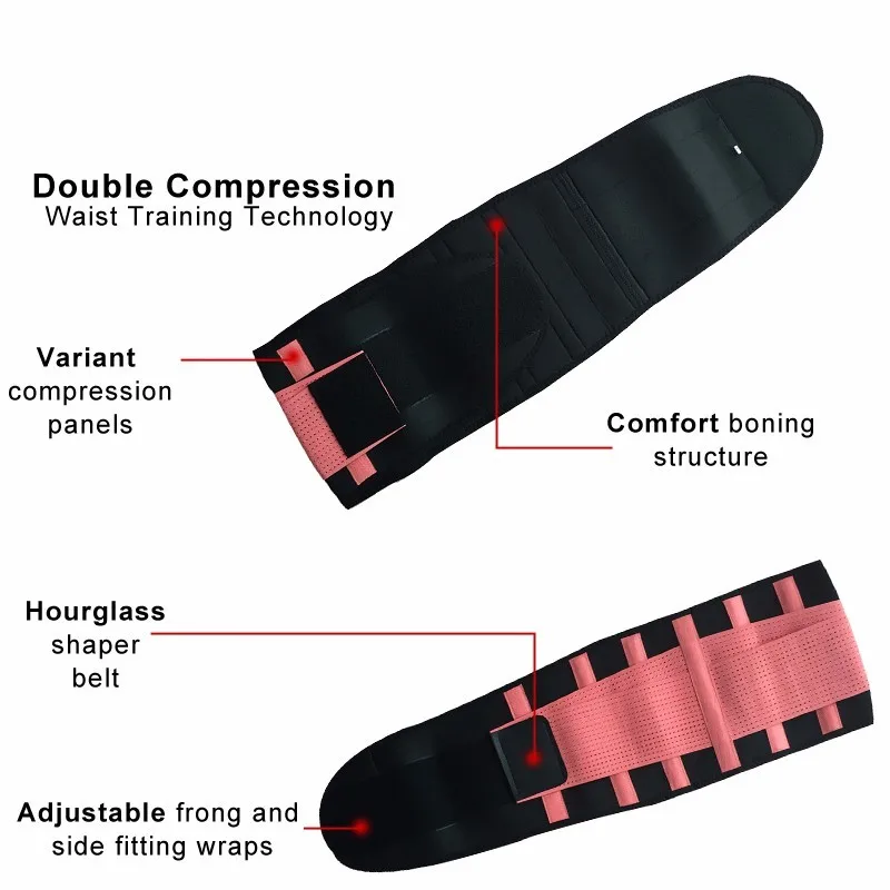Самонагревающиеся медицинские поддерживающие ремни для талии похудения