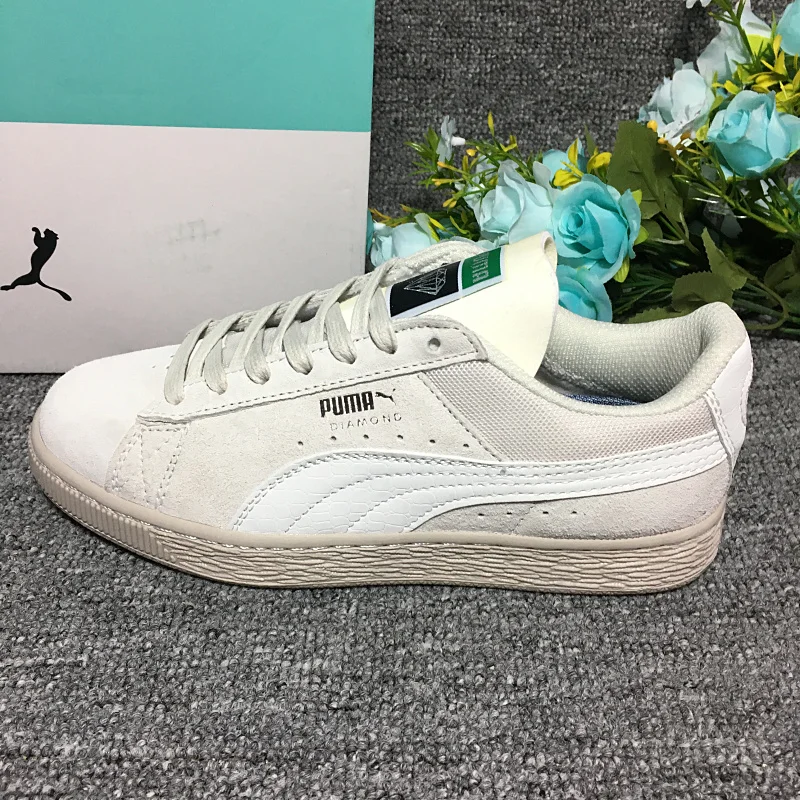 2018 Новое поступление PUMA Для женщин с замши сердце Валентина кроссовки бадминтон